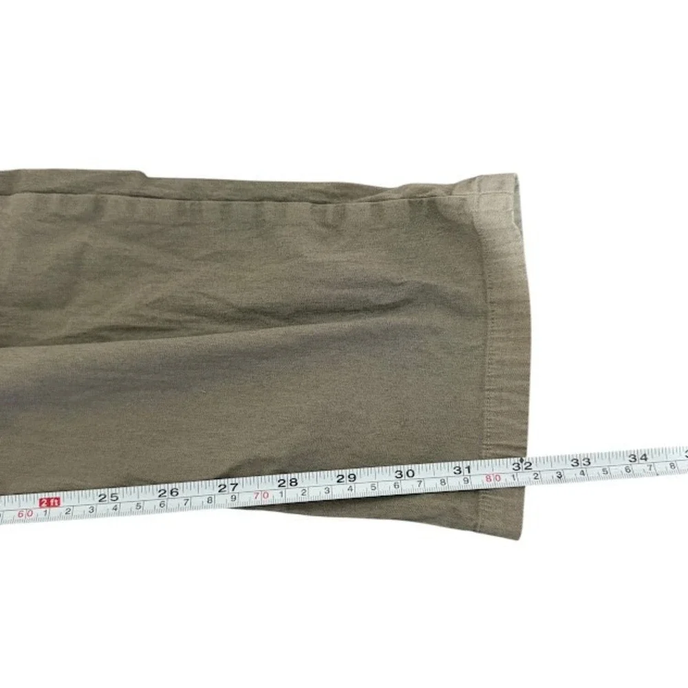 lululemon Khaki Green ABC VersaTwill Stretch Cotton‎ Chino Pants Mens 34 x 32 - Picture 4 of 5